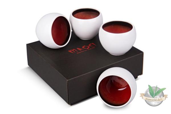 Japanisches Teacup-Set mit 4 Teeschalen von MAOCI