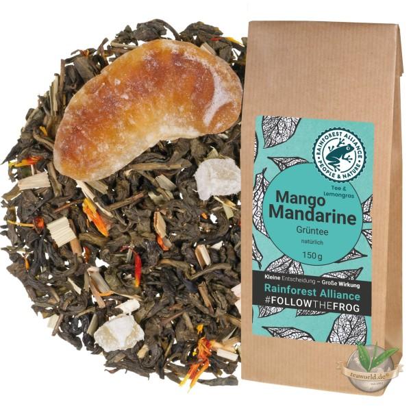 Mango Mandarine - natürlich aromatisierter Grüntee - Rainforest Alliance