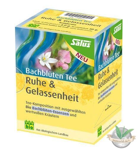 Bachblüten Tee „Ruhe & Gelassenheit“ SALUS Haus® 15 Teebeutel a 2,0g