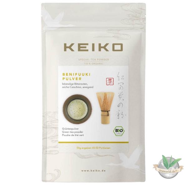 Bio Benifuuki Powder Grünteepulver - Keiko Green Tea