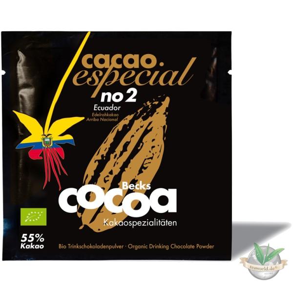 Bio Cacao Especial No.2 Ecuador - Becks Cocoa - 25g Portionsbeutel