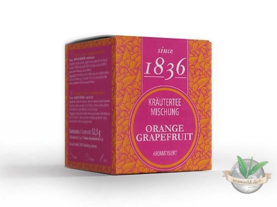 Orange Grapefruit Kräuterteemischung - 15 Pyramidenbeutel a 3,5g