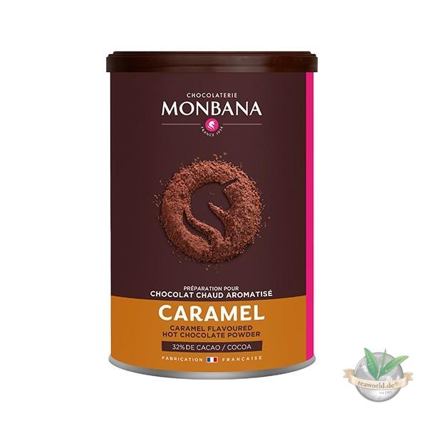 Flavoured Chocolate Powder Caramel Monbana Trinkschokolade