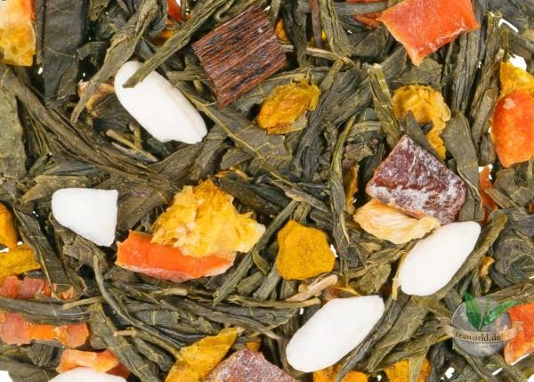 Bio Karamellisierte Birne - Grüner Tee aromatisiert