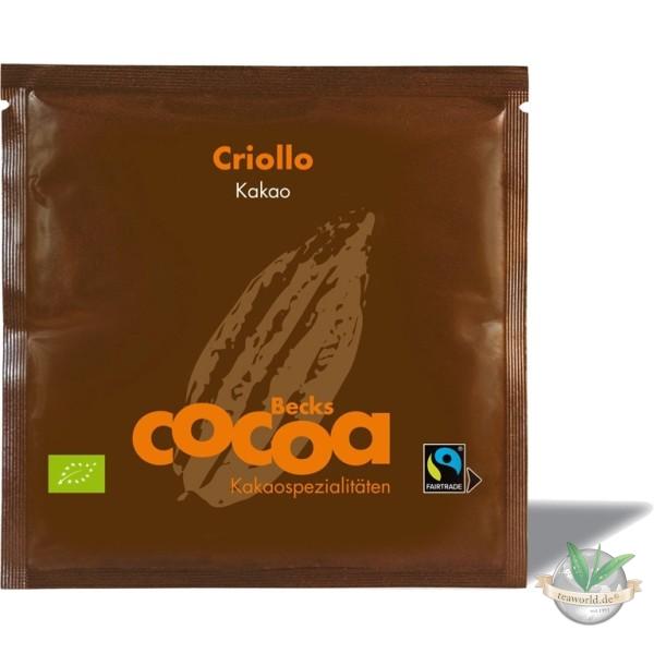 Bio Criollo Kakao - Becks Cocoa - 20g Portionsbeutel