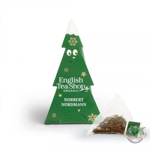 English Tea Shop Weihnachts. Tannenbaum "Norbert Nordmann" BIO 25 Pyramidenb. 2g