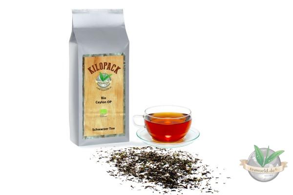 Bio Ceylon OP - Schwarzer Tee im Kilopack 