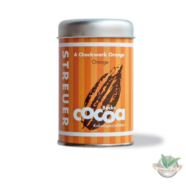 Bio A Chockwork Orange Kakao - Becks Cocoa - im praktischen Kakaostreuer
