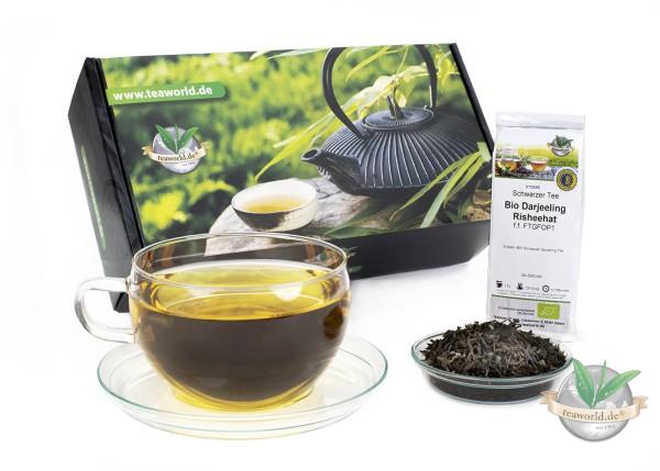 10x50g Bio Darjeeling - schwarzer Tee klassisch Probierpaket
