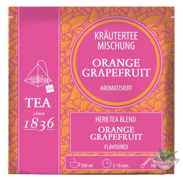Orange Grapefruit Kräuterteemischung - 50 Pyramidenbeutel a 3,5g