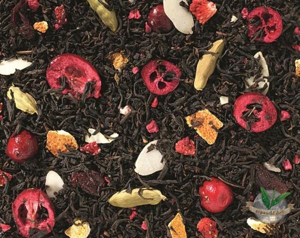 Santa Berry Himbeer/Cranberry Schwarzer Tee aromatisiert
