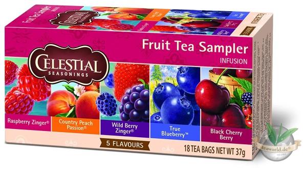 Fruit Tea Sampler - 18 Teebeutel - Celestial Seasonings Tee Früchtetee