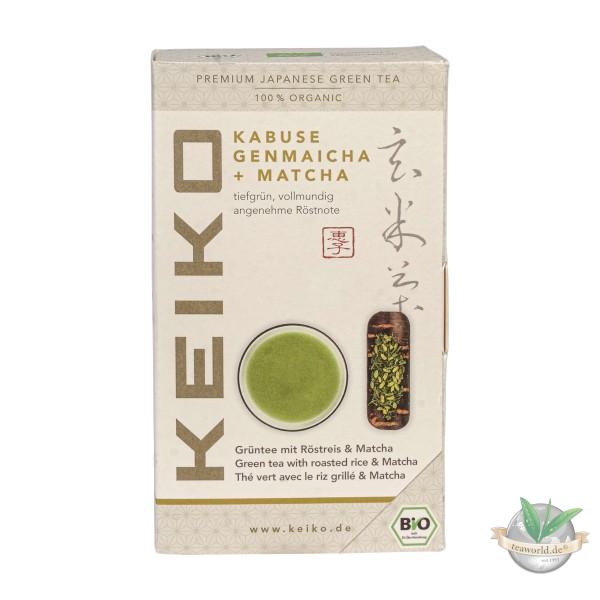 Bio Japan Kabuse Genmaicha + Matcha Grüner Tee - Keiko Green Tea